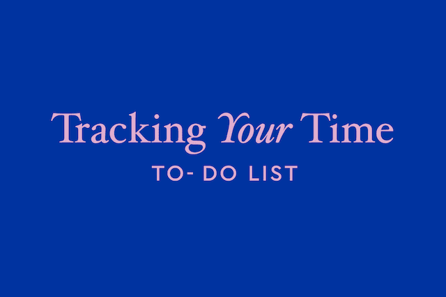 Tracking Your Time worksheet preview