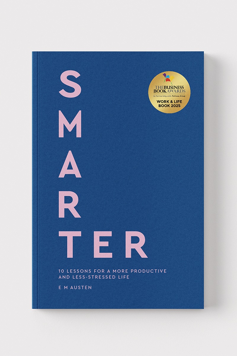 Smarter hardback book cover